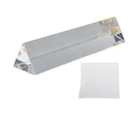 Dreamy Rainbow Prism Crystal Optical Glass Triangular Prism Photography Magic Light Prop Transparent Crystal Portrait Landscape Creative Halo Creator 7 Color Glow Effect