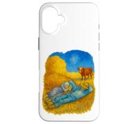Dreamy Siesta - Van Gogh Inspired Farmers Resting T-Shirt Case for iPhone 16 Plus