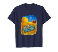Dreamy Siesta - Van Gogh Inspired Farmers Resting T-Shirt T-Shirt