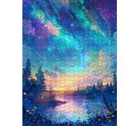 Dreamy Sky Jigsaw Puzzle 4000 Piece, Puzzles for Adults 4000, The Impossible Challenge, Jigsaw Puzzle Games Classic Educational, Wooden Puzzles, for Home Wall Decoration Gift FNKL1-733