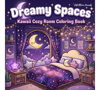 Dreamy Spaces: Kawaii Cozy Room Coloring Book