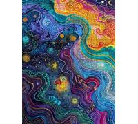 Dreamy Star River Jigsaw Puzzle 2000 Piece, Puzzles for Adults 2000, The Impossible Challenge, Jigsaw Puzzle Games Classic Educational, Wooden Puzzles, for Home Wall Decoration Gift FNKL1-735