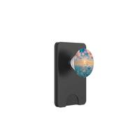 Dreamy Swan Ocean Sunrise Art PopSockets PopWallet for MagSafe