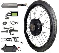 DREAMyun 48V 1500W Electric Bike Conversion Kit, 26" 27.5" 29" Front Rear Wheel Electric Bicycle Motor Conversion Kit E-Bike Cycling Hub,Rear 29"