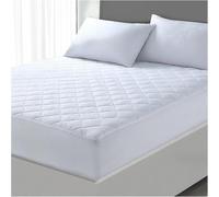 Dreamzie Quilted Mattress Protector, up to 40 cm - Deep Fitted Double Mattress Cover - Oeko-tex and Breathable - Not Waterproof (Single - 90 x 190 + 40 cm)