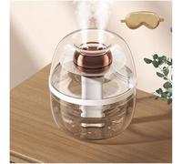 Dreamzy Humidifier 2025 New, Dual Copper-Coil Cold Mist, Silent Operation, Smart Humidity Control, Adjustable Night Light, White