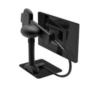 DREANNI Monitor Stand for Heavy Duty Desktop 17-32 inch Dual LCD Monitor Mount Arm Full Motion Aluminum Monitor Holder Adjustable Gas Spmonitor Arm Load 2-8Kgs Each Monitor Arms Stand