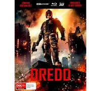Dredd - Limited Edition 4K UHD + Blu-Ray + 3D Blu-Ray [Lenticular Case & Art Cards]