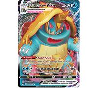 Drednaw VMAX 015/073 Ultra Rare Pokemon Card (Champions Path) + 1x TitanCards® Toploader
