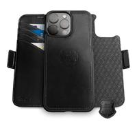dreem Real Leather Magnetic Detachable Wallet Case for iPhone 16 Pro