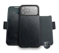 dreem Real Leather Magnetic Detachable Wallet Case for iPhone 17 Pro
