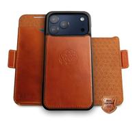 dreem Real Leather Magnetic Detachable Wallet Case for iPhone 17 Pro