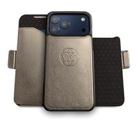 dreem Vegan Leather Magnetic Detachable Wallet Case for iPhone 17 Pro
