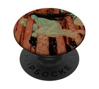 Drei Frauen and Three Wolves Eugene Grasset Artwork PopSockets Adhesive PopGrip