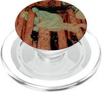 Drei Frauen and Three Wolves Eugene Grasset Artwork PopSockets PopGrip for MagSafe