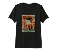 DREI Frauen and Three Wolves Eugene Grasset Artwork Premium T-Shirt