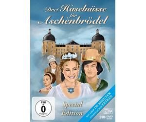 DREI HASELNUESSE FUER ASCHENBROEDEL - SPECIAL EDIT - VORLICEK,VACLAV 2 DVD NEW
