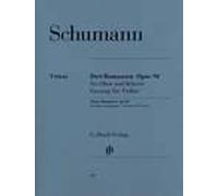 Drei Romanzen Op. 94 Robert Schumann Book [Softcover] Violin and Piano G. Henle