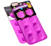 Dreidel Shaped Silicone Molds for Baking, Freezing, Candy, Ice Cubes, Chocolate and More - Oven and Freezer Safe - Chanukah Dreidel Mold Silicone Bakeware - The Kosher Cook