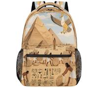 Drekrid School Backpack Travel Bag for Men & Women - Ancient Egyptians Lightweight Boys Girls Bookbag Daypack Fits 15.6 Inch Laptop for College Students, Middle High School, Teens
