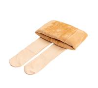 Drelaar Fleece Lined Winter Thick Leggings for Women High Waist Warm Thermal Tights Nude Socks