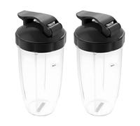 DRELD 2 Sets of 32oz Blender Cups Replacement for Nutribullet 600w 900w
