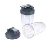 DRELD 2Pack 24oz Blender Cups Compatible with Nutribullet 600W 900W Blender