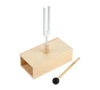 DRELD 432Hz Tuning Fork with Resonance Box for Sound Healing, Balancing
