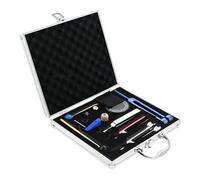 DRELD Tuning Forks Kit- A440hz MI528 0M272.2 OM136.1 Colorful Tuning Fork Frequency Healing Instrument for Chakra Sound Therapy with Hammer, Storage Box, Tuning Fork Activator, Base and Allen Key