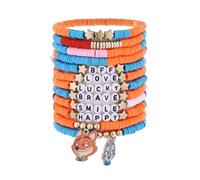 Dremcoue Friendship Bracelets Bulk Valentines Day Jewelry for Her Couples Matching Bracelet Best Friend Bracelets Valentine's Day Gifts for Her Women 12Pcs