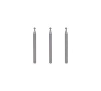 Dremel 107 Diamond Engraving Carving Wood Bit 2.4mm Ball Shaped 3-Pack | Etching Plastic, Leather, Rubber and Soft Metals, Coated Accessory | Rotary Tool Compatible 3.2mm Shank Size