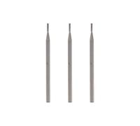 Dremel 111 Engraving Cutting Bit Multipack - 3x Long Cylindrical-shaped Engraving Cutter with 0.8mm Working Diameter