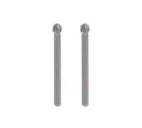 Dremel 114 Milling Cutting Bits in 2-Pack Accessory Set - 2 Ball-shaped High-Speed Cutters with 7.8mm Working Diameter