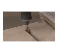 Dremel 26150117DM Max High-Speed Miller 2.4mm 2pc Titanium Nitride...