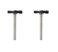 Dremel 403 Bristle Brush Accessory Set, 2 Brushes (19 mm) for Cleaning Flat Surfaces or Grooves in Plastic and Steel Materials