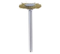 Dremel 19mm Wheel Shape Wire Brush Brass Ref. 535 - 26150535JA, Pack of 2
