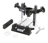 Dremel 335 Mini Plunge Router Attachment for Wood Routing and Cutting | Trimming and Inlay, Dual Depth Stops, Lock-in handle and Storage for Wrench and Bits