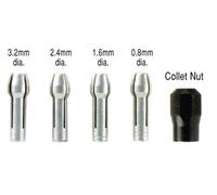 Dremel - 4 Collets and Nut Kit