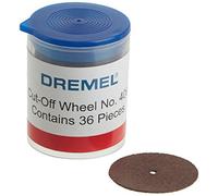 Dremel 409 Cut-Off Wheel, 15/16" (23.8 mm) Diameter, .025” (0.6mm) disc Thickness, Cutting Rotary Tool Accessory (36 Pieces)