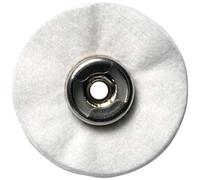 Dremel 423S EZ SpeedClic Polishing Cloth Wheel for Steel, Aluminium, Brass, Silver, Gold (25 mm)
