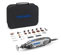 Dremel 4250 Corded Rotary Tool 175W Kit with Soft Case and 35 Accessories | Eletronic Feedback, Variable Speed 10.000-35.000 RPM for Cutting, Routing, Drilling, Carving, Sanding, Grinding, DIY/ Repair