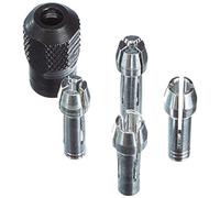 Dremel 4485 Collets Kit, Accessory Set with 4 Collets and 1 Collet Nut for Rotary Tools