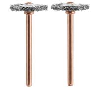 Dremel 530-02 Stainless Steel Brushes (2 Pack), 3/4" Diameter