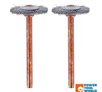 Dremel 530 Stainless Steel Wheel Brush 19mm x2 Pcs 26150530JA