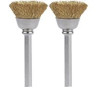 Dremel 536 Brass Brush Wheel 13mm Polish Bristle 26150536JA