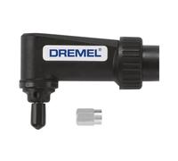 Dremel 575 Right Angle 90 Degree Drill Adapter/Attachment 2-Piece Kit | Smoothly Access Hard to Reach Spaces, Easy to change Directions