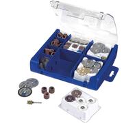 Dremel 725 EZ SpeedClic Accessory Set - 70 Rotary Tool Accessories for Cutting, Sanding, Cleaning and Polishing