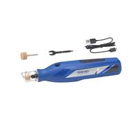 Dremel 7350 Pet 3.6V Cordless Nail File Grinder 1 Speed Easy to Use Safe, Silent, Lightweight Kit with 2 Grind Accessories, 1 Safety Guard and 1 USB Cable for Large, Medium, Small Dogs and Cats