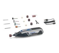 Dremel 7760 3.6v Cordless Rotary Multi Tool 15 Accessory Kit 1 x 2ah Integrated Li-ion Battery Charger No Case