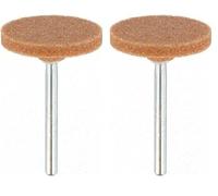 Dremel 8215 Aluminium Oxide Grinding Stone, Cylindrical Grinding Stone for Grinding and Sharpening Metals (25,4 mm) (Pack of 2)